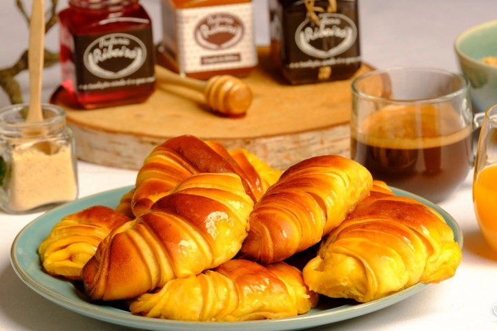 Além dos salgados, a Padaria Ribeiro é conhecida pelos seus croissants brioche bem húmidos (fotos: Padaria Ribeiro) 