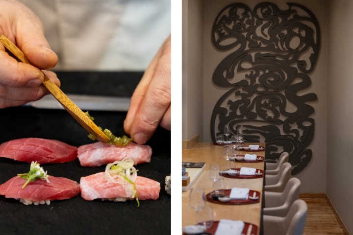 Com apenas oito lugares, cada jantar é uma aula sobre cultura japonesa