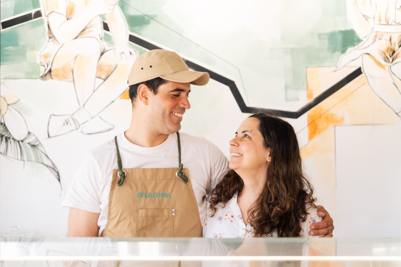 Entre um sonho doce e uma dose de loucura, nasceu a Gelato-Ria