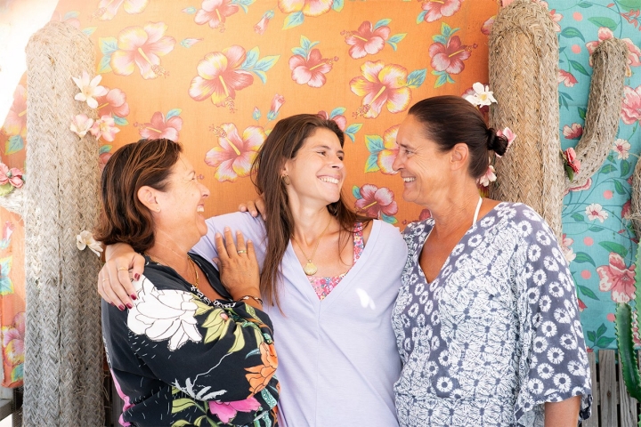 Em família, Andrea, Rita e Carla renascem todos os verões o MarAmais