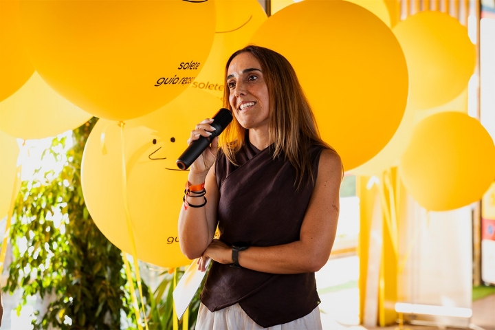 Vera Vicente, Administradora-Delegada da Repsol Portugal, falou da importância da ligação emocional da Repsol aos momentos de lazer das pessoas (Foto: Marisa Cardoso)