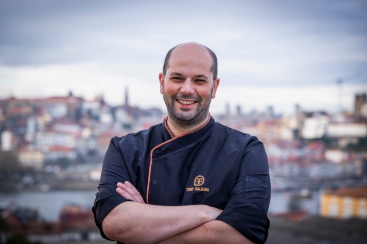 Tony Salgado é o chef executivo do 1683 Restaurant & Wine Bar