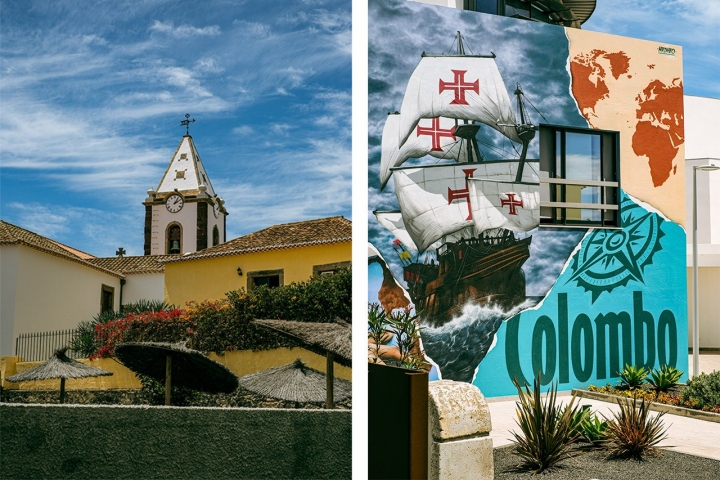 Cristóvão Colombo é um dos heróis da ilha e tem aqui a sua Casa-Museu