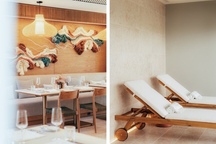 O restaurante Mirsal — nome inventado, que combina a palavra “sal”, das minas da região, com uma sonoridade árabe —, está a cargo do chef tavirense, Fábio Domingues 