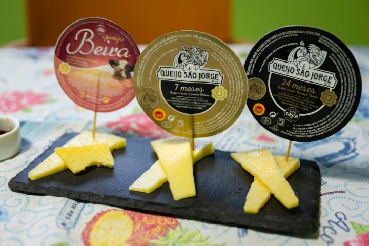 São Jorge DOP 7 meses, 24 meses e o Beira (sem certificação DOP) são os mais procurados da marca