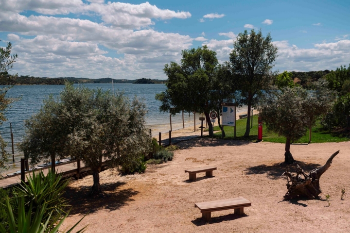 As Azenhas d’El Rei são uma das mais bonitas praias de Alqueva 