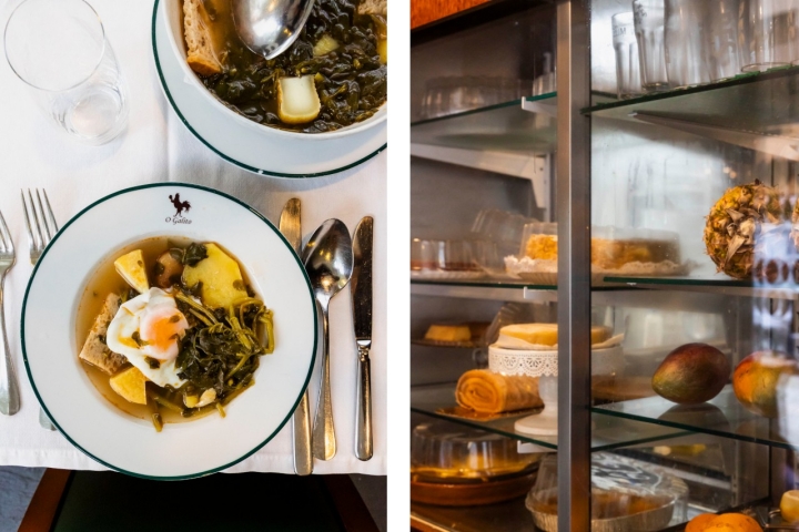 Umas sopas alentejanas, uma sobremesa potente a condizer e está pronto para aguentar a noite