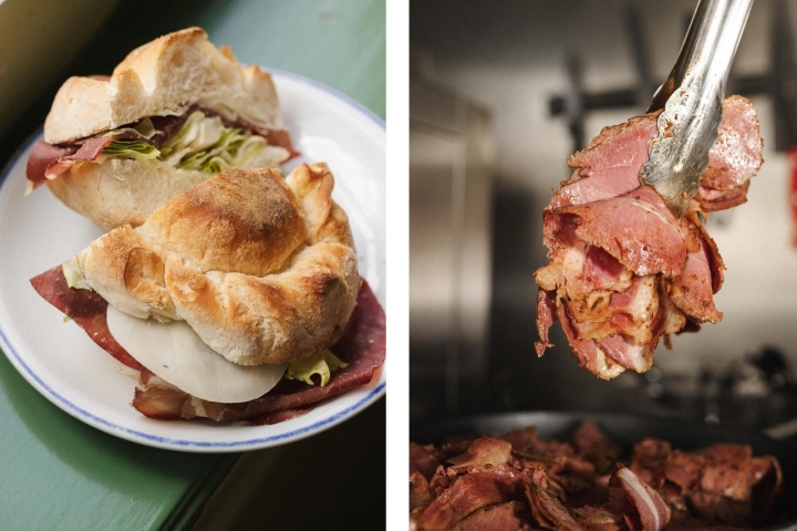 No Bibs não há bifana no pão, mas há pastrami e outras belezas capazes de o suster a noite toda (foto: Bibs)