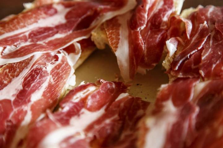 Jamón de Guijuelo.