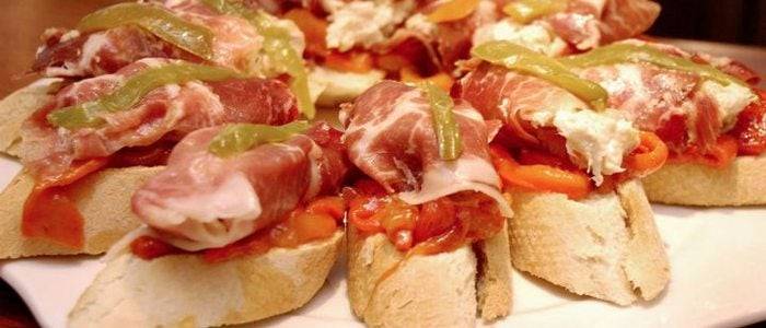 El pintxo clásico era siempre con pan.