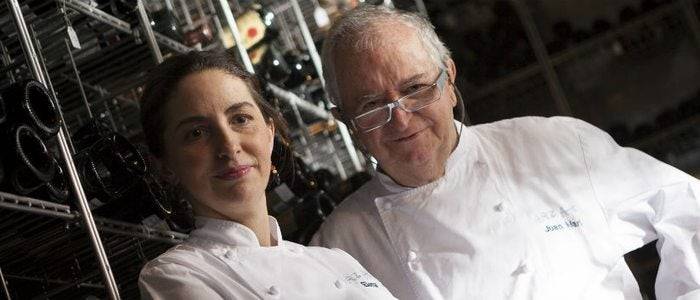 Juan Mari y Elena Arzak.