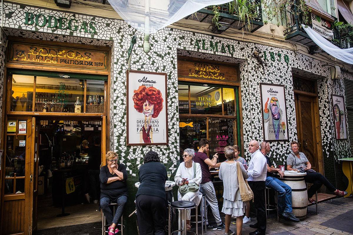 Esta zona de la capital aragonesa está en su casco antiguo.