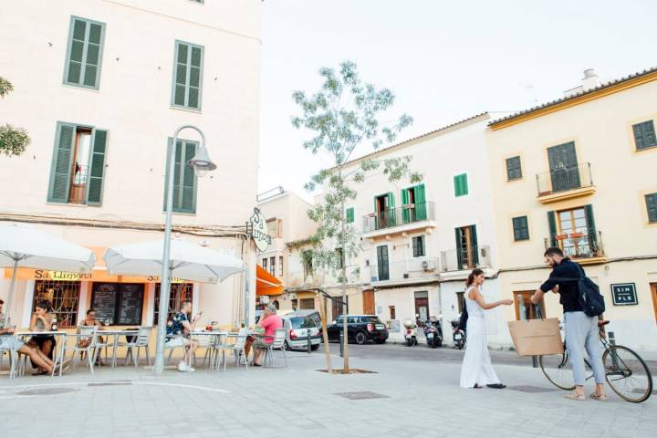 'Sa Llimona' está ubicado en el barrio de Santa Catalina.