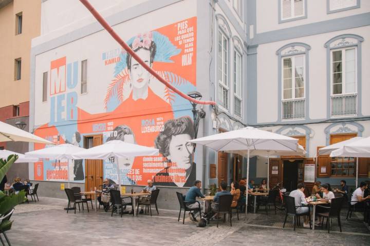 Fachada Bodegón Lagunetas Gran Canaria