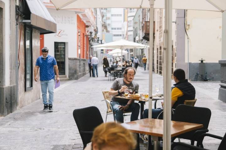 Tapa terraza Triana Gran Canaria