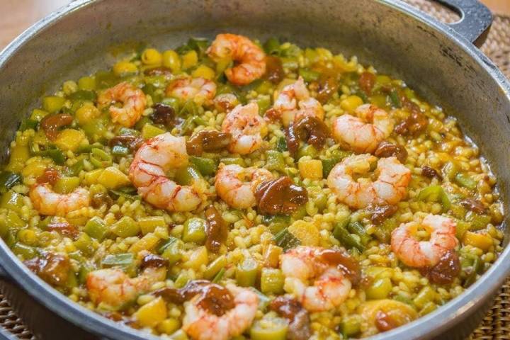 El arroz Columbretes, uno de las especialidades de 'Casa Jaime'. Foto: Facebook 'Casa Jaime'.