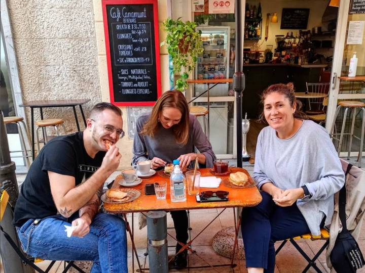 Maca de Castro en el 'Cafè Canamut'