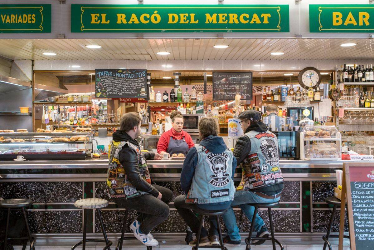 Cocina de mercado en Barcelona