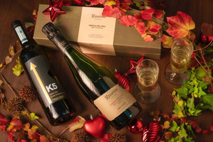 Vino txakoli K5 y cava Recaredo