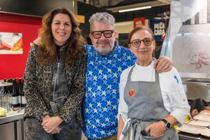 María Ritter, Alberto Chicote y Inma Núñez.