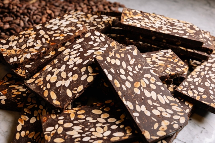 Chocolate con almendras de Gorrotxategi