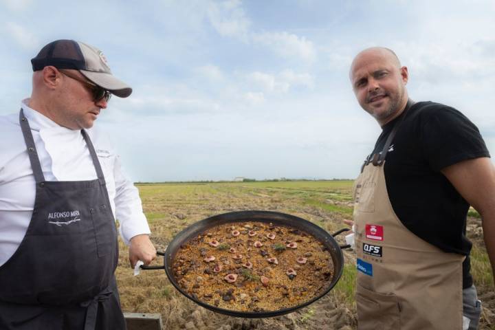 La paella de Alfonso Mira