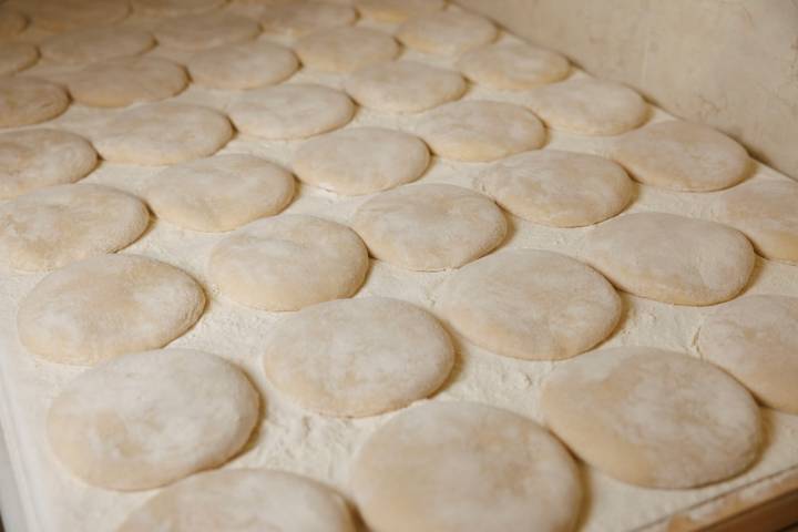 Molletes antes de cocer.