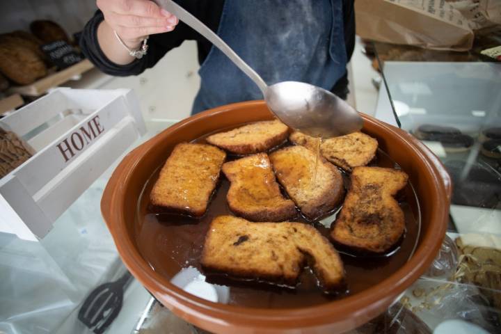 torrijas con pan brioche