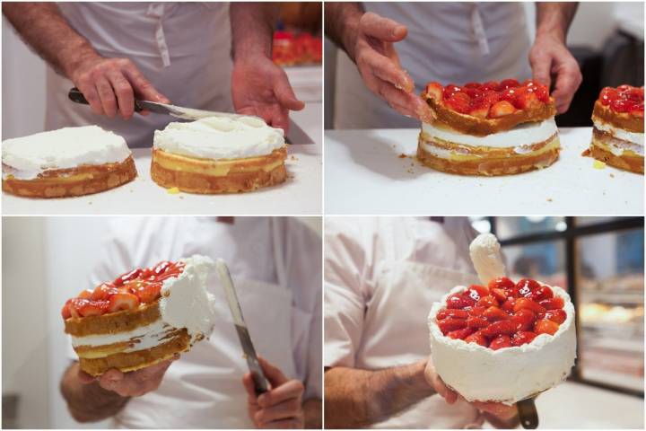 tarta fresas mallorquina