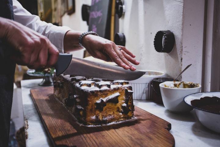 Este pastel modernista de Sóller a base de chocolate y coco triunfa en Navidad.