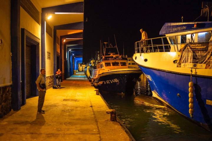 Pesca-turismo en el Grau (Castellón): barco 'El Paraíso' en el puerto del Grau