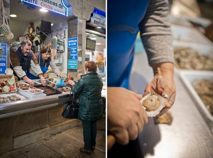 Los clientes de siempre se alternan con los turistas.