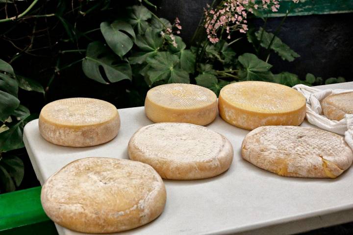 Las tortas de Flor de Guía que elaboran Benedicta y Cristóbal pesan alrededor de los 3 kilogramos.