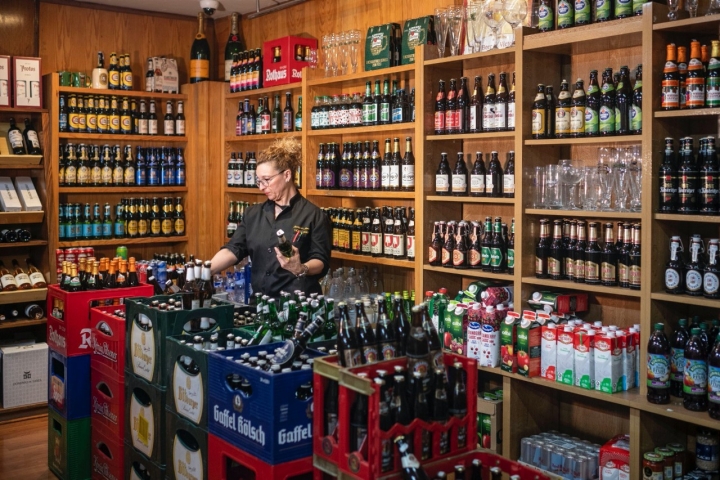 Cervezas en Mantequería Alemana (Madrid)