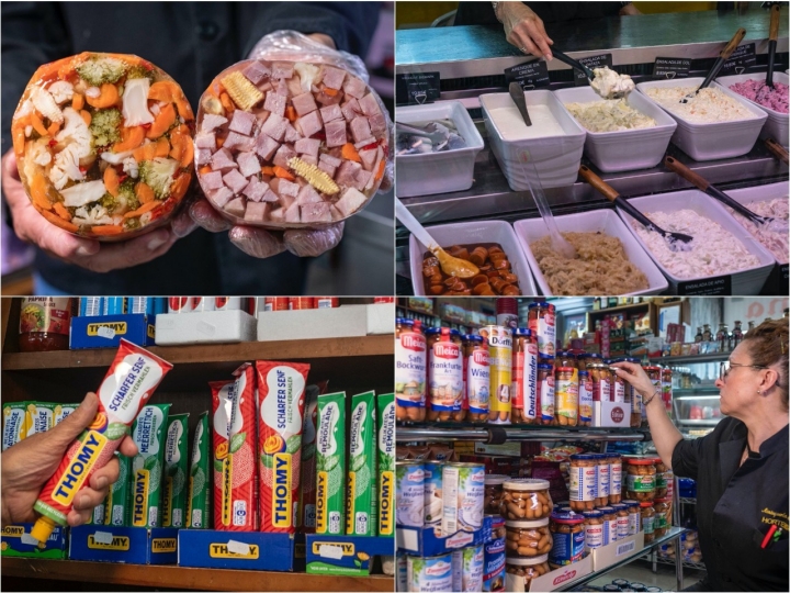 Productos de Mantequería Alemana (Madrid).