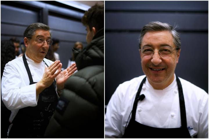 Joan Roca durante su visita a Harvard. Foto: Aaron "Tango" Tang.