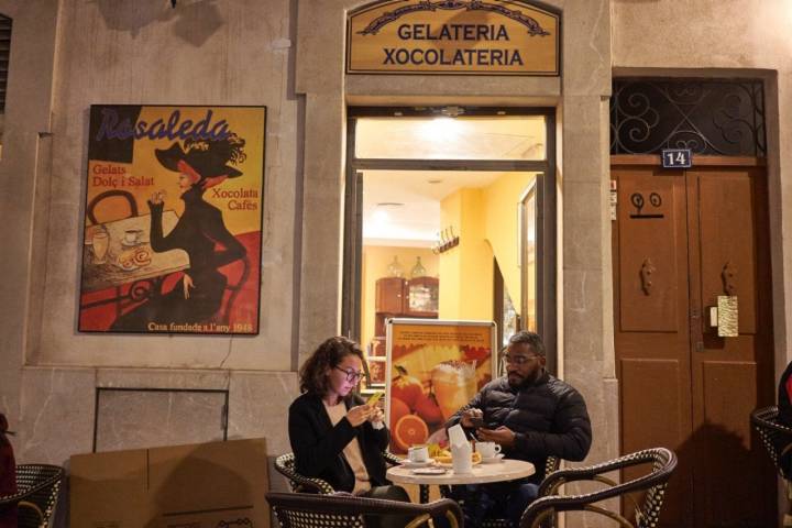 Meriendas Palma: 'Xurrería Rosaleda' (terraza)