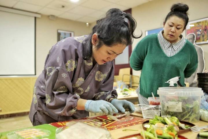 Una propuesta japonesa en el Museo Cerralbo de Madrid Gastrofestival 2016./ Foto: Madrid Gastrofestival 2016