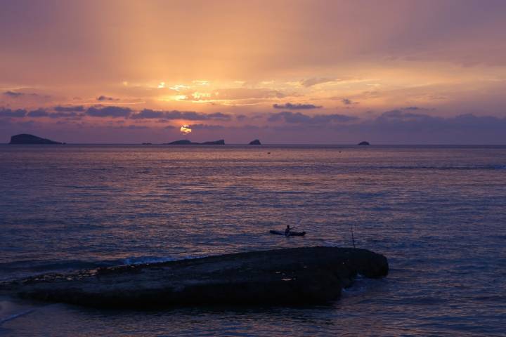 Atardeceres en Baleares atardecer en ‘Sunset Ashram’