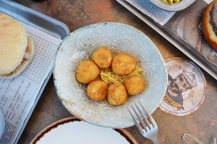 Las croquetas de cigala,