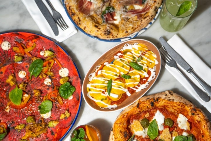 Platos de la carta del restaurante Baldoria