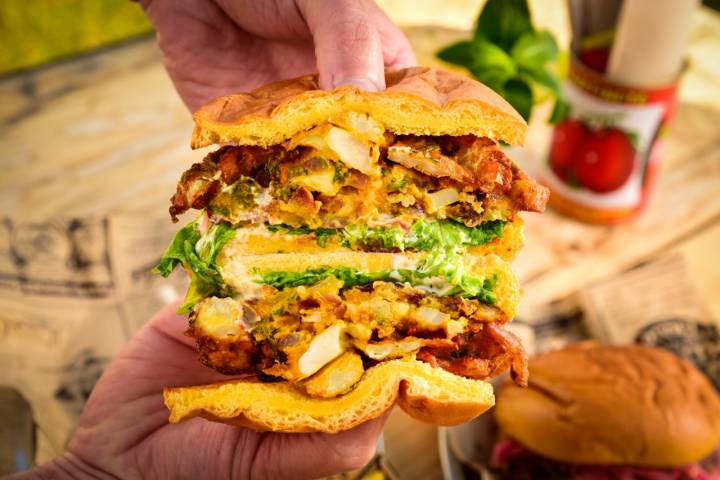 La Green Burguer, ideal para vegetarianos.