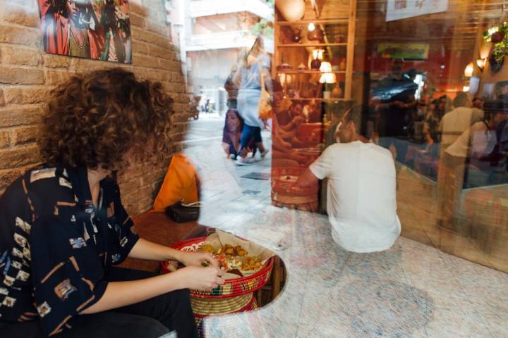 El placer de comer con las manos. Foto: César Cid