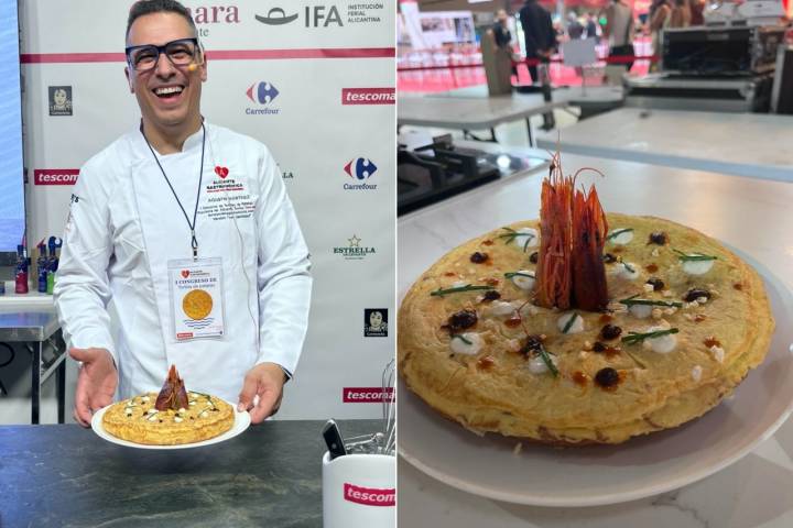 Ganador de la mejor tortilla de patata con identidad de Alicante