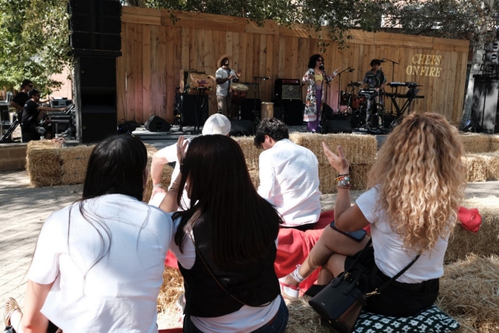 Música en directo, otro de los ejes del festival.
