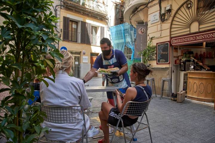 terraza del merendero mynones