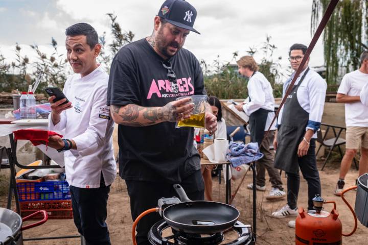 El chef Eduardo Cuenta, de 'Arroces NYC'.