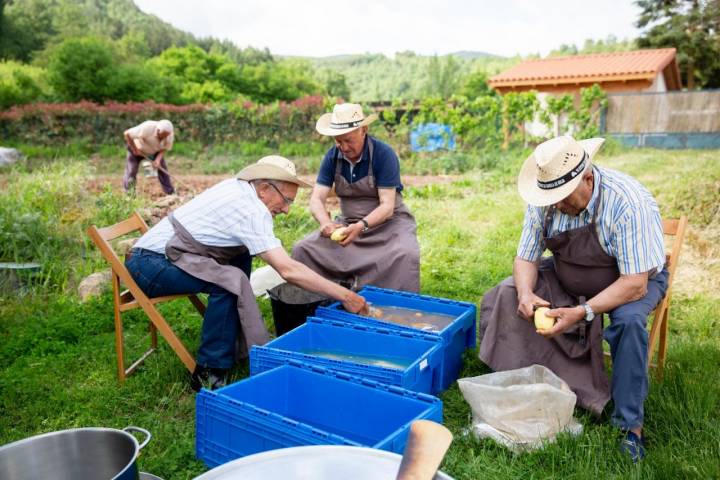 Cocinas de pueblo: el trío de cocineros