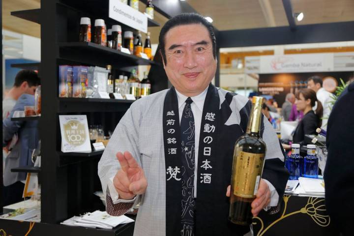 Atsuhide Kato, el rey del sake.