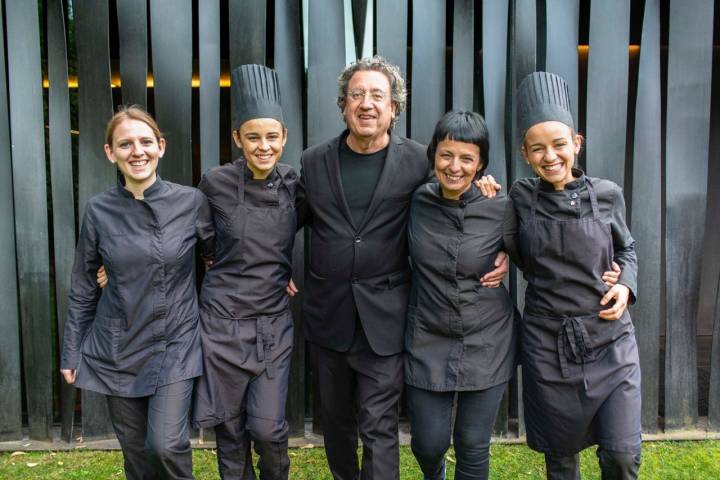 Restaurante 'Les Cols' (historia familiar): foto familiar